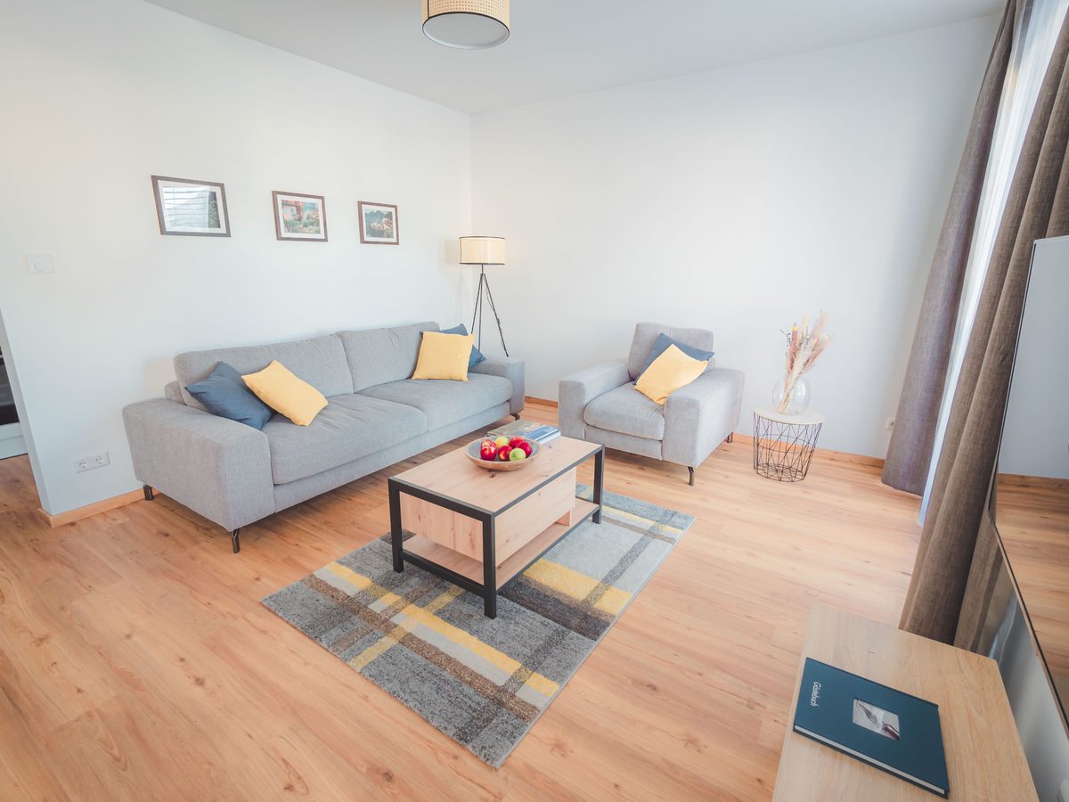 Bright and comfortable living room